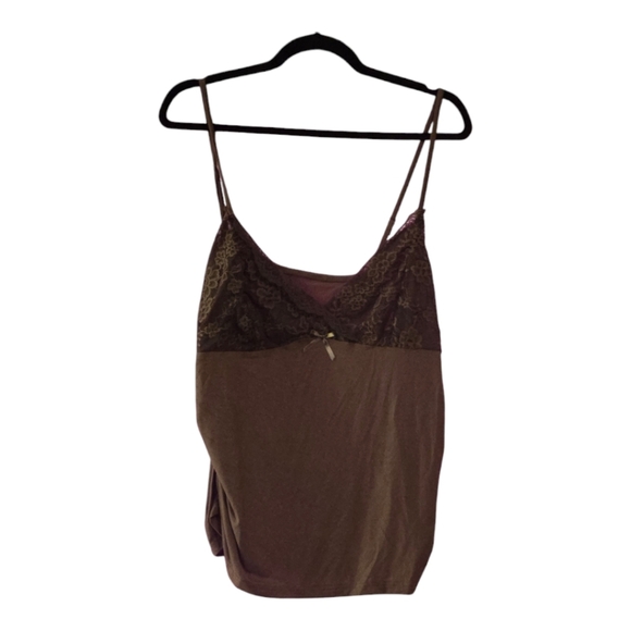 Nee rudged on sides olive green tank top - Picture 2 of 3